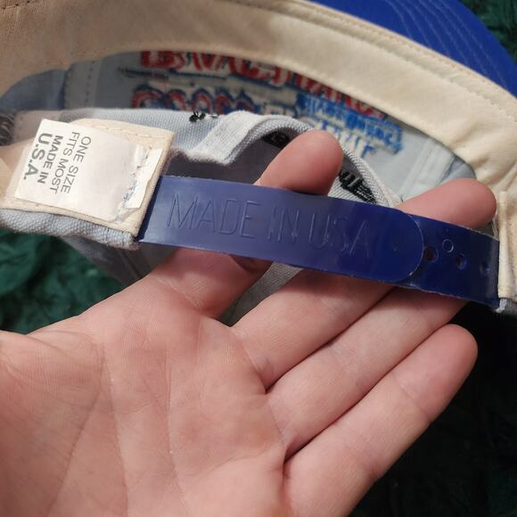 Vintage 1995 Coors Light Racing “The Silver Bullet” Blue Snapback Hat USA NOS - Picture 9 of 9